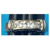 Sz.7 Sterling Silver Ring 3.26 Grams