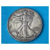 1943 Walking Liberty Silver Half Dollar