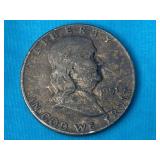 1951 Franklin Silver Half Dollar