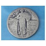 1925 Standing Liberty Silver Quarter