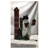 37" Tall Wooden Light Up Christmas Decor
