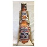 1995 71 x 30 Bud Light Light  up Cardboard