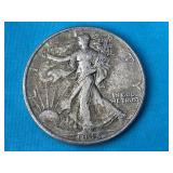1943 Walking Liberty Silver Half Dollar