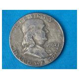 1962 Franklin Silver Half Dollar