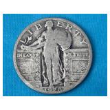 1926 Standing Liberty Silver Quarter