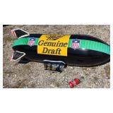 Miller Genuine Draft Blimp Blow Up Advertisement