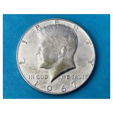 1967 Kennedy Silver Half Dollar