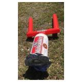 Old Milwaukee Field Goal Post. Bottom Ring Has