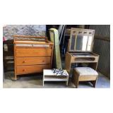 Changing Table, Baby Mattress Vanity