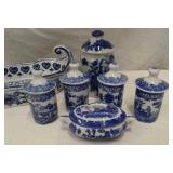 CUPS MADE IN ENGLAND, SPICE CONTAINERS, ETC.