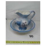 BLUE PITCHER / BOWL