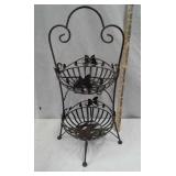 28" FRUIT DISPLAY OR FLOWER DISPLAY, 
USE YOUR