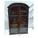 37" TALL DISPLAY CABINET...2 GLASS