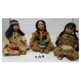 3 INDIAN GIRLS...1992 ARTAFFECTS " BRAVE & FREE"