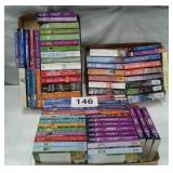 3 FLATS OF PAPERBACK BOOKS