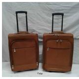 2 SUITCASES...KINGPORT INDUSTRIES