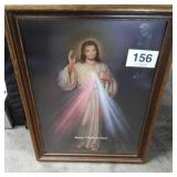 23" x 31" I TRUST IN YOU JESUS PICTURE