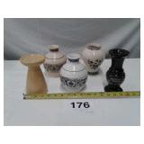 FLOWER VASES AND CANDLE RISER