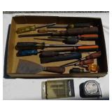 SCREWDRIVERS, MEASURING tape,bits INC. STANLEY