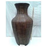 3 FOOT TALL WICKER FLOWER BASKET