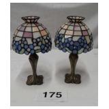 PARTY LITE T LIGHT LAMPS 10 1/2" H