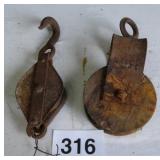 VTG BLOCK AND TACKLE PULLEY