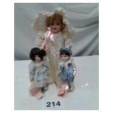 PORCELAN DOLLS - KINGSTATE & HORSMAN