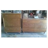 DRESSER SET 4 and 6 drawer