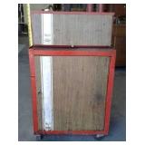 Simonsen TOOL CHEST and caddy with key