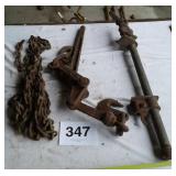 LOADLOCK CLAMP AND CHAIN