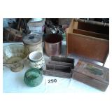 MAGAZINE RACK, JEWELRY BOX, CHEESE BOXES,