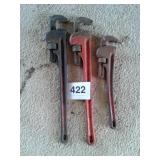 RIDGID PIPE WRENCHES
