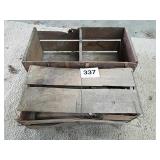 OLD WOOD CRATES