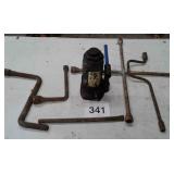 TIRE IRONS, JACK, ETC