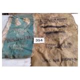 BURLAP AND SEED SACK