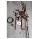 SCALES, SPRINKLER, DYE, ETC