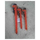 RIDGID PIPE WRENCHES