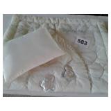 BABY BOY BLANKET AND PILLOW