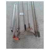 GARDEN TOOLS AND HANDLES
