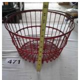 METAL EGG/APPLE BASKET