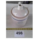 BLUE BAND STONE WARE JUG
