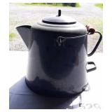Enamel coffee pot