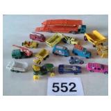 REDLINE HOT WHEELS CAR, JOHN DEERE MOWER, AND