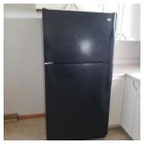 Maytag Standard Black Refrigerator.