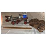 Vintage Roller Skates No.30, Vintage Leather