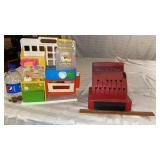 Fisher Price Kitchen, Metal Cash Register Box (1