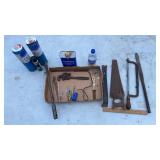 Tools, new propane bottles