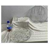 Serving Glass Trays, Candy Dish, Sugar Packet