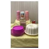 Plates, cups, microwave containers and microwave