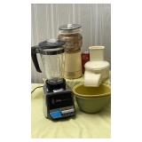 Sunbeam deluxe blender and sunbeam Oskar food